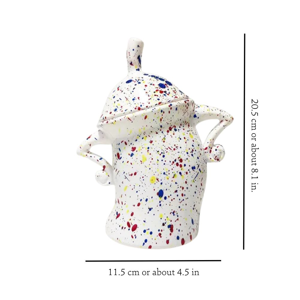 Bocal à récipient effronté