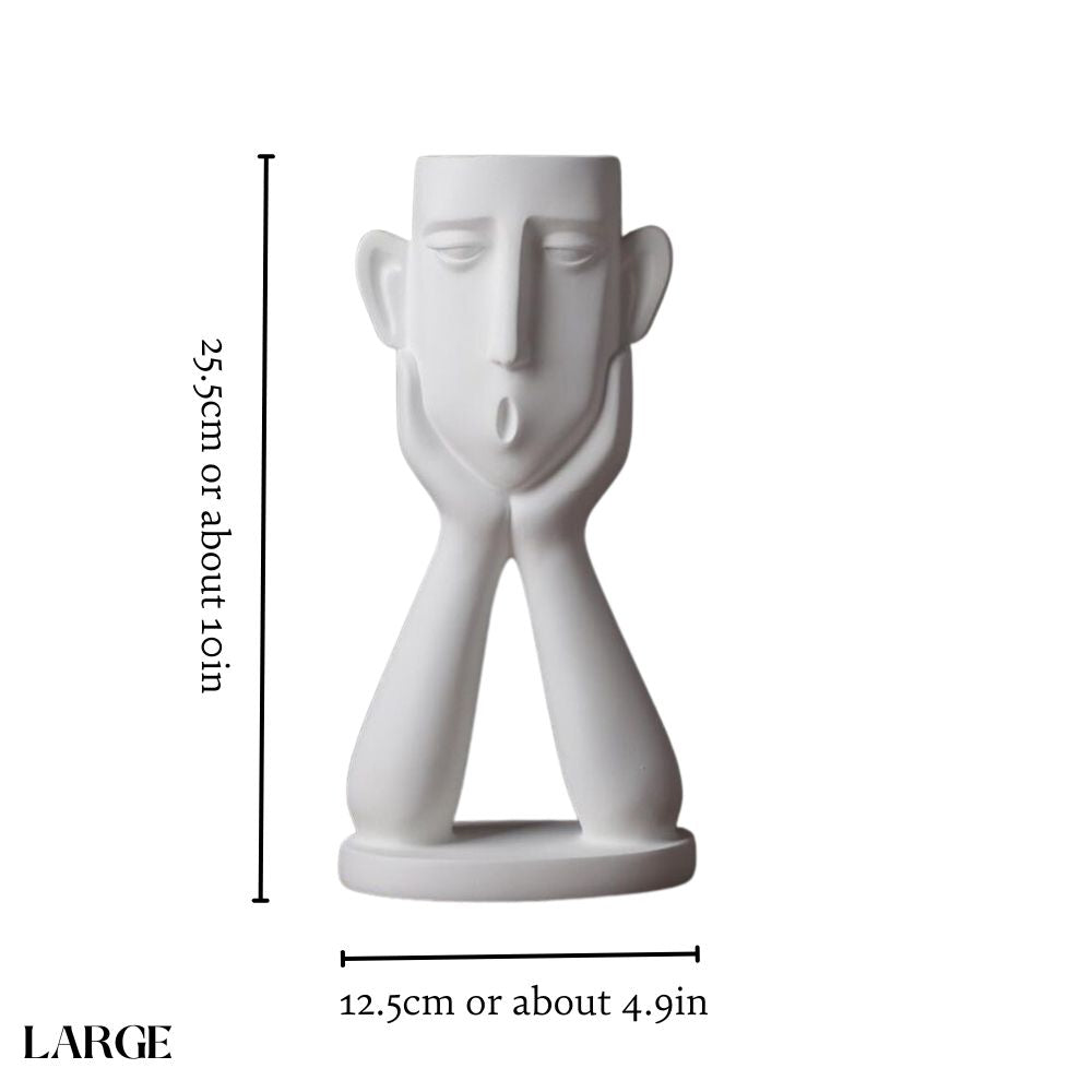 Konversationelle Porträt-Pflanzgefäße