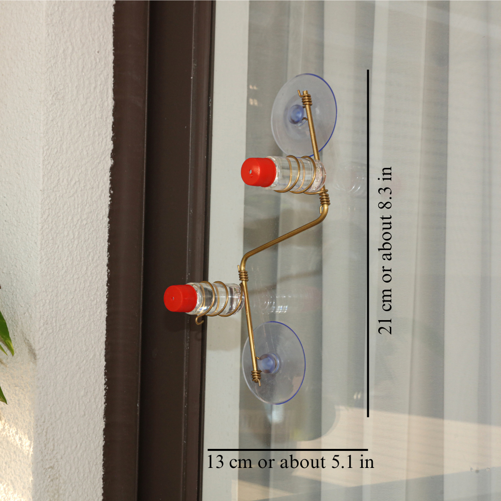 Kolibri-Futterspender für Fenster