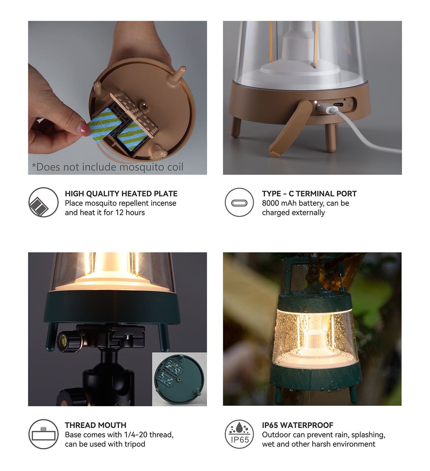 Radiant LED Camping Lantern