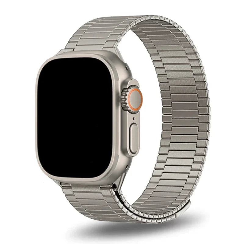 Titanium Luxury Magnetic Metal Strap for Apple Watch