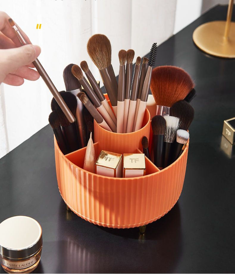 The GlamSpin 360° Rotating Cosmetic Organizer