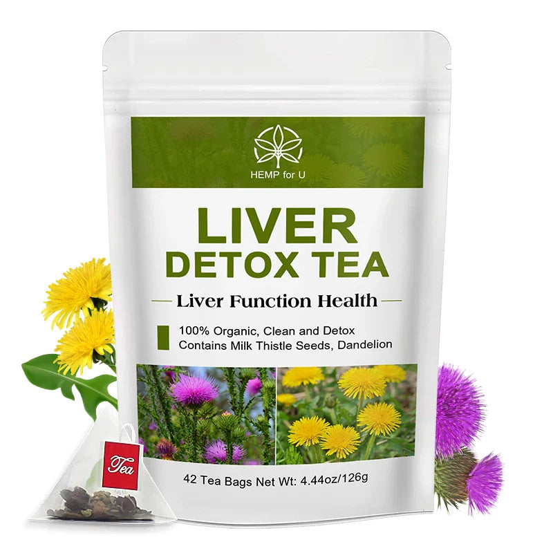 Liver Detox and Organic Herbal Tea