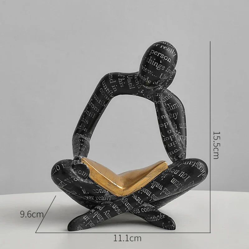 The Abstract Reader Sculpture