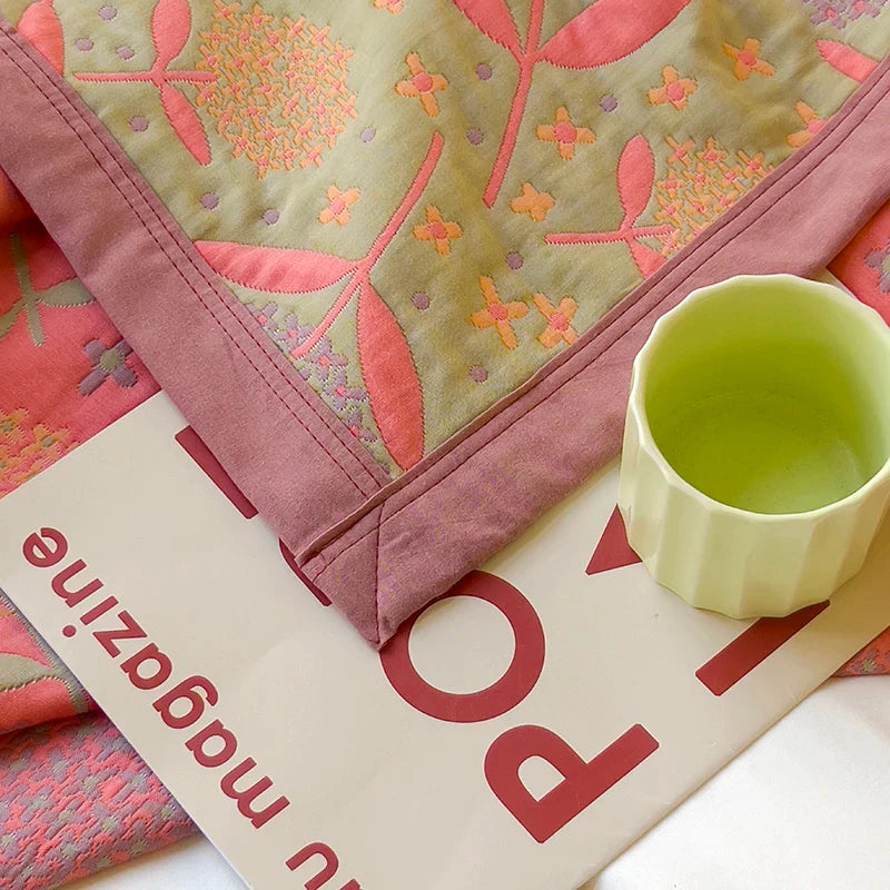 Couvre-lit Pastel Garden Dream