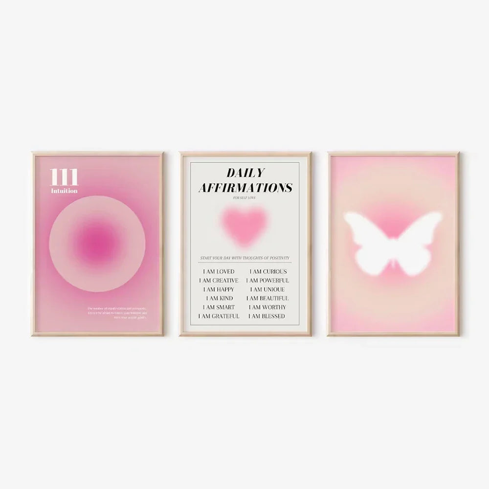 Aura Angel Numbers Wall Art