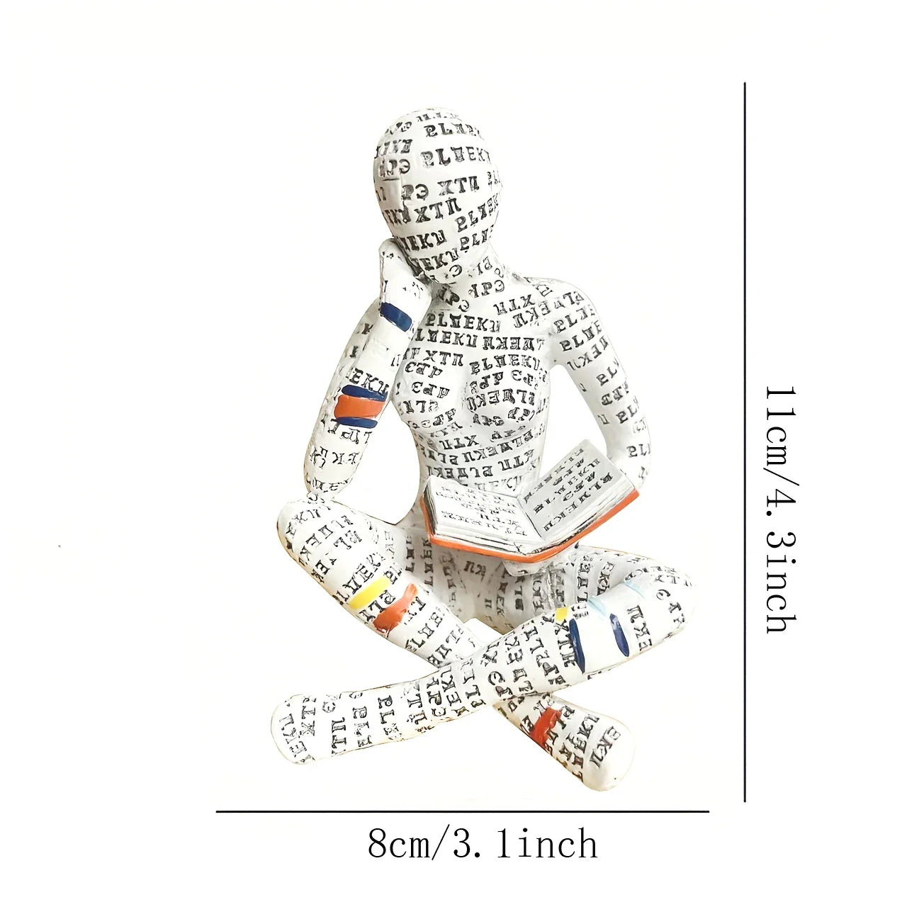 Figurines de lecture abstraites