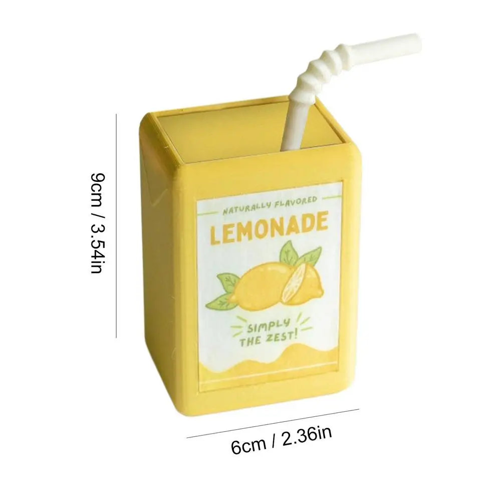 Pot de fleurs en forme de boîte à jus