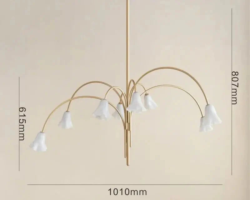 Willow Bloom Chandelier