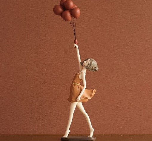 Stilvolle Lady Deko Figur