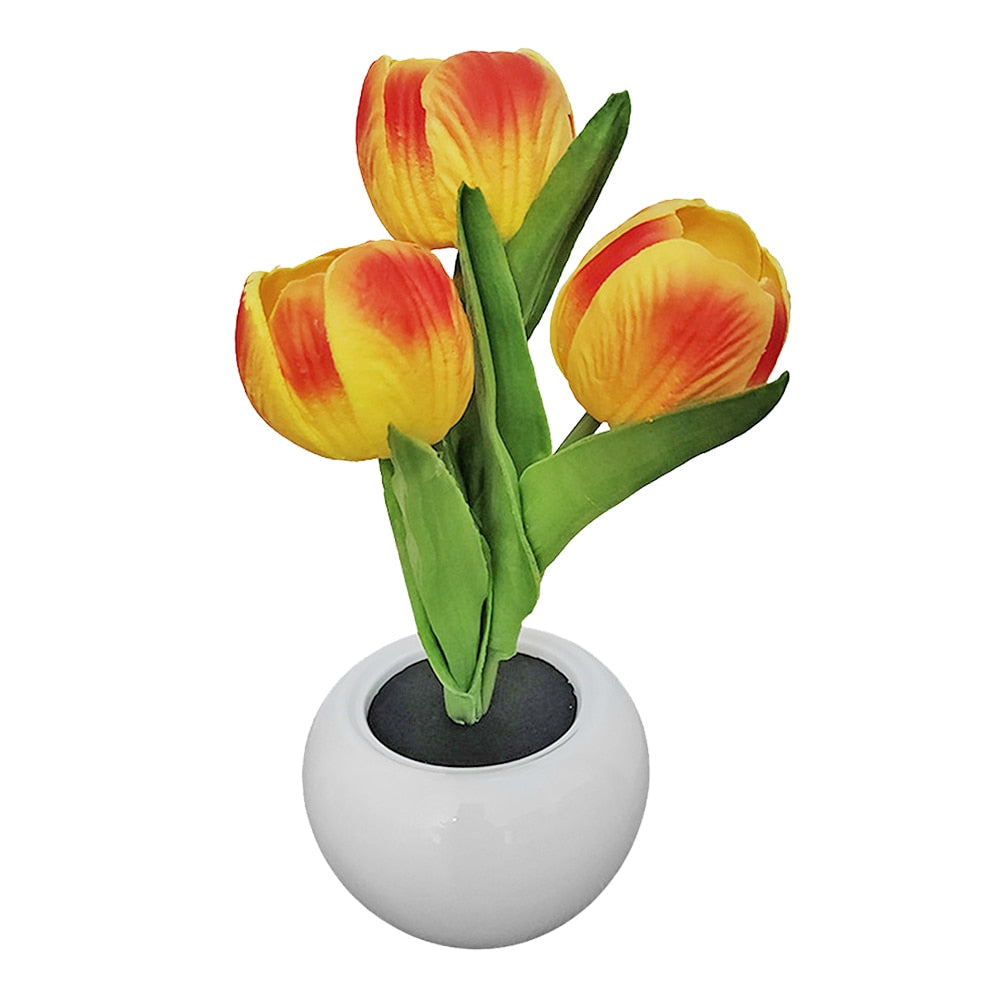 LED-Tulpen-Tischlampe