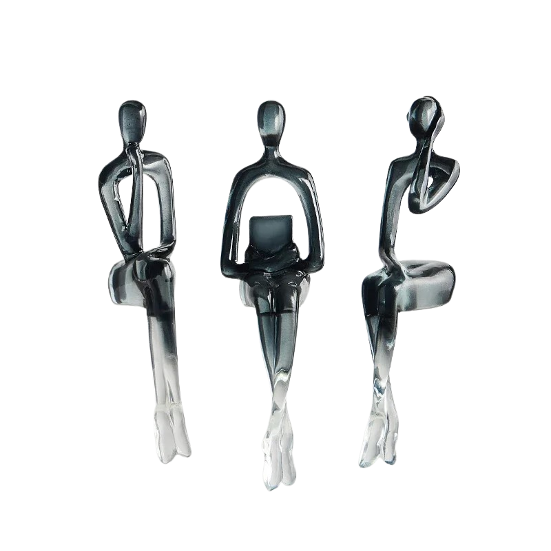 Abstract Essence Bookshelf Sculpture