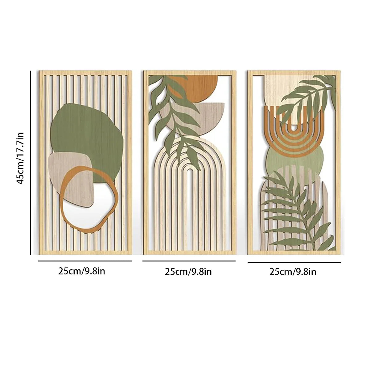 Hollow Harmony – Bohemian Geometric Wall Art