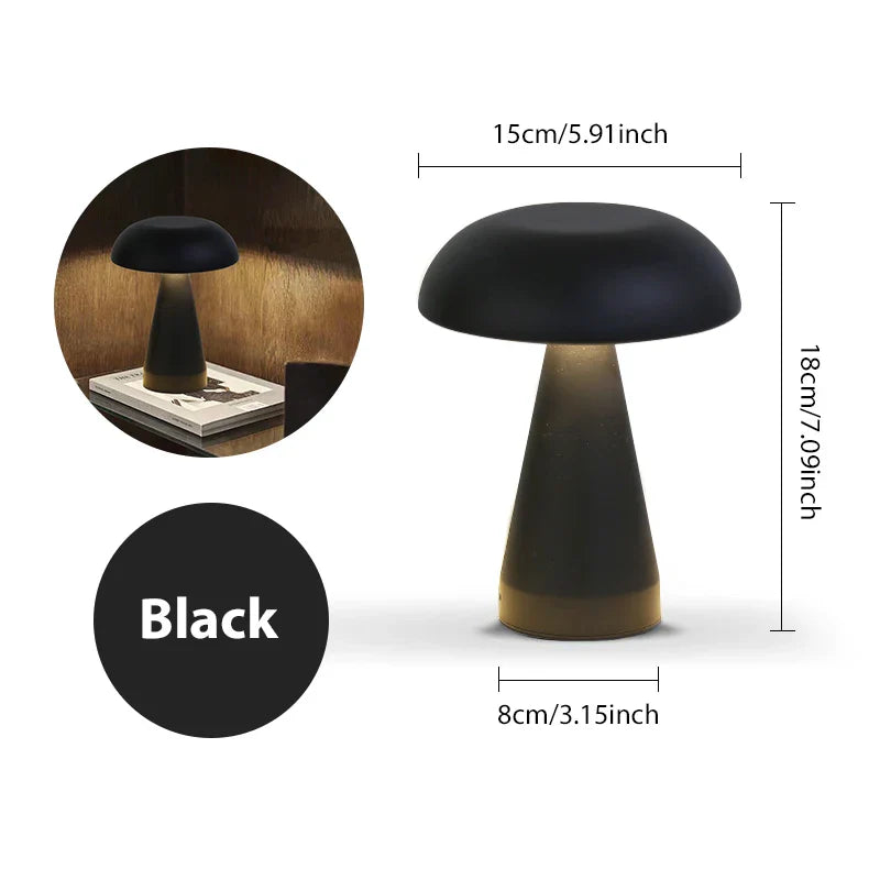 The Aura Mushroom Lamp