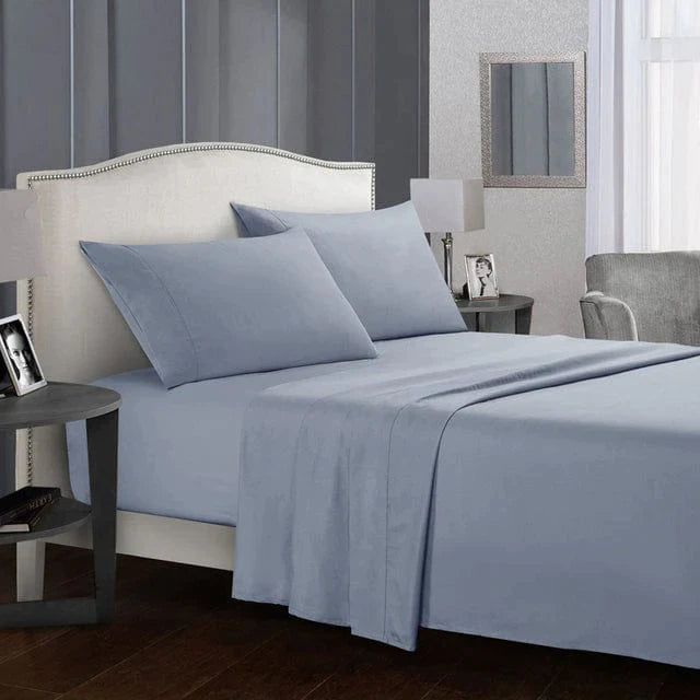 Solid Color Bed Sheet Set
