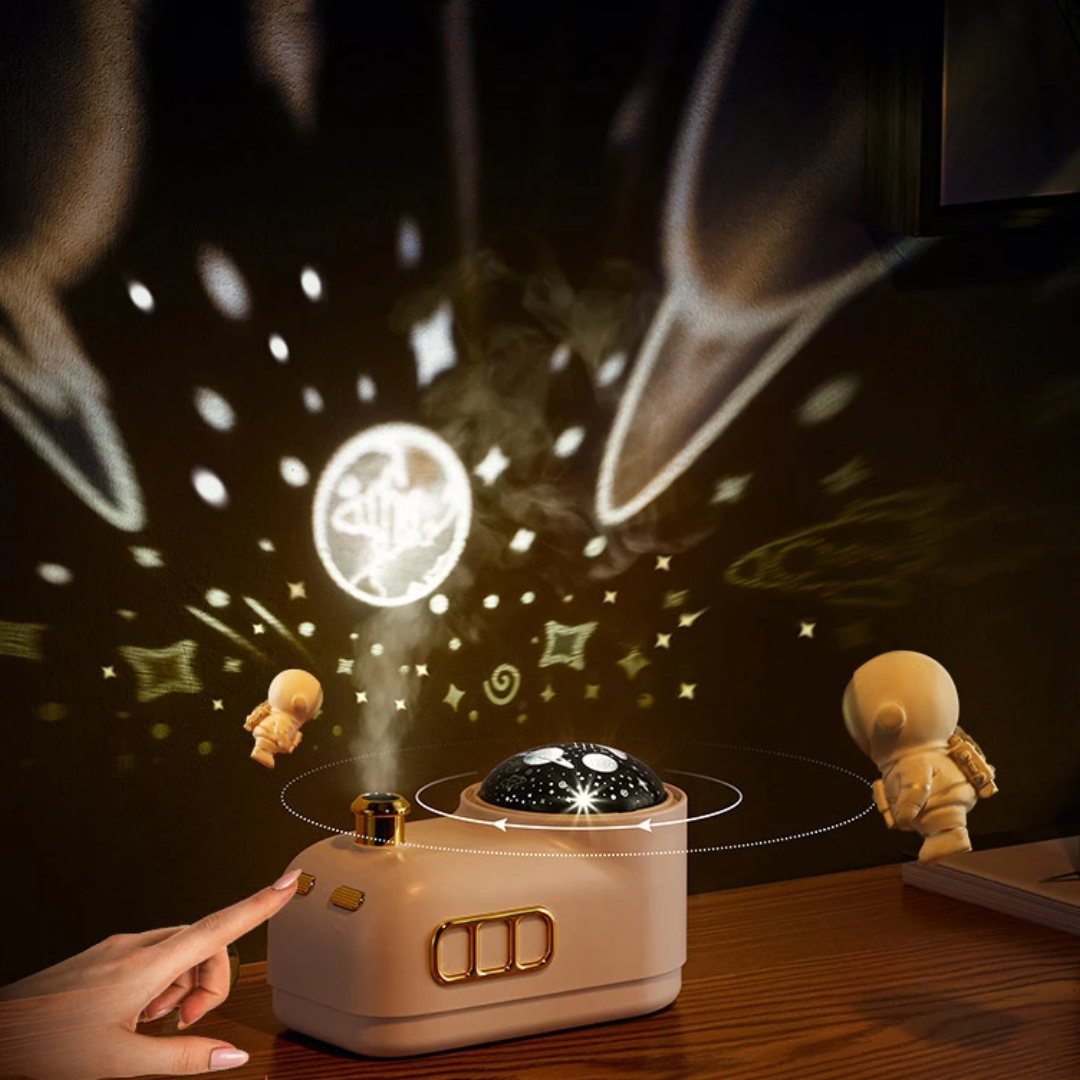 "Humidificateur à ultrasons rétro mini train