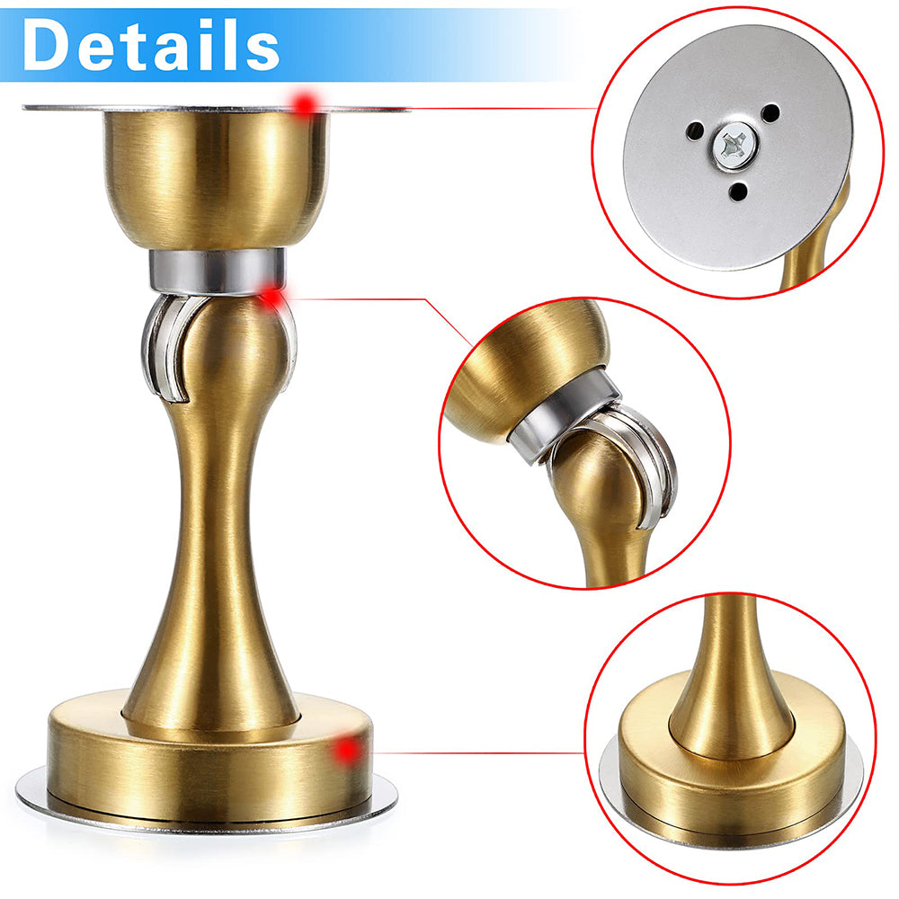 Butoir de porte magnétique en acier inoxydable