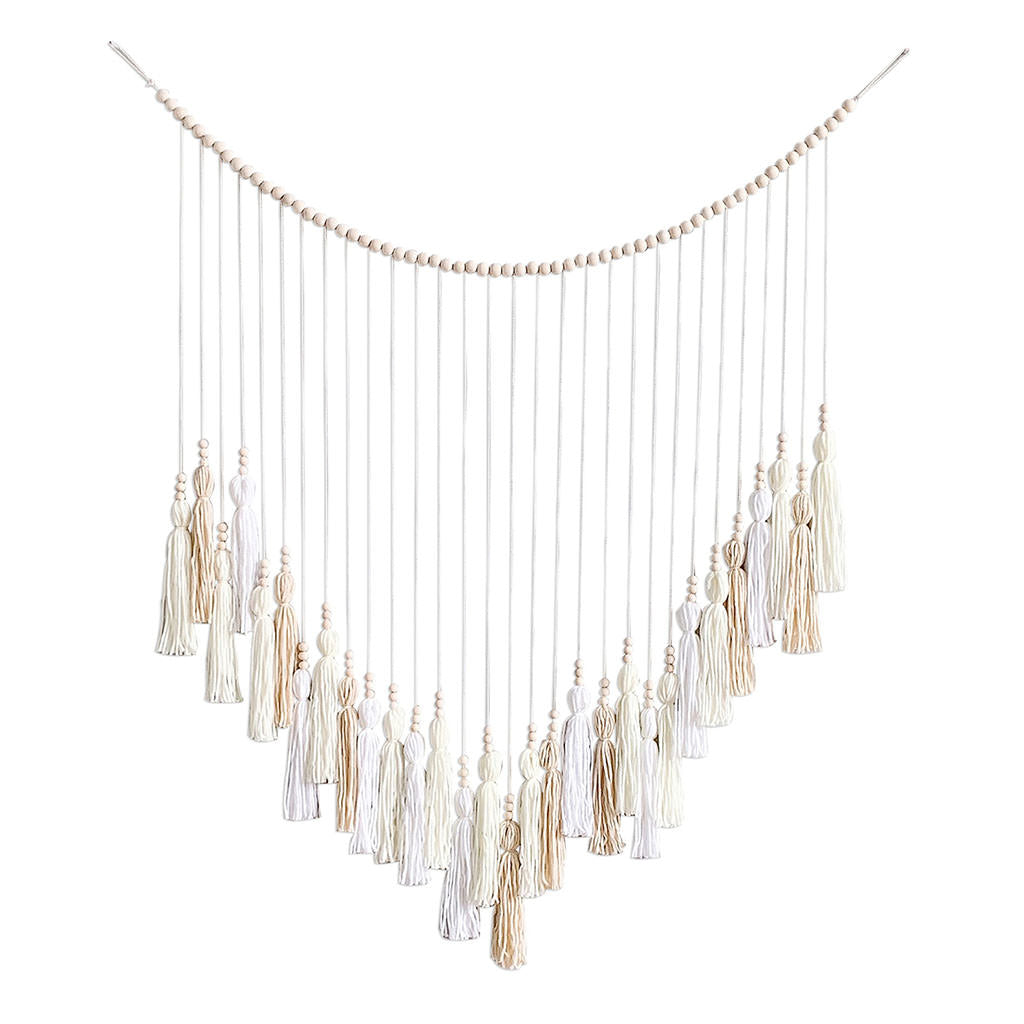 Beads & Tassels Tapestry Wall Decor