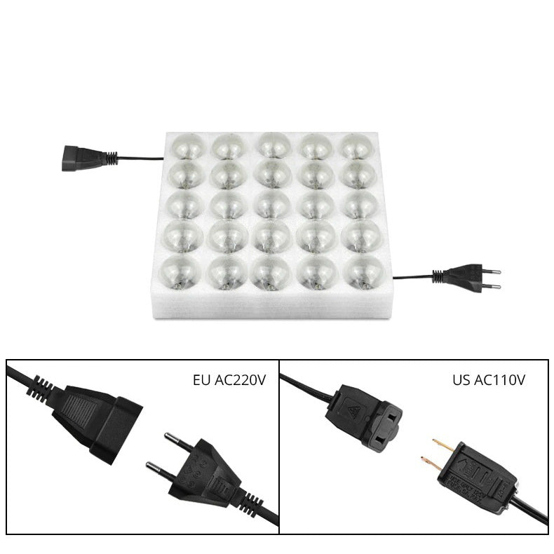 Black Wire Bulb String Lights AESTHETIC_Boho SUB CATEGORY_String Lights