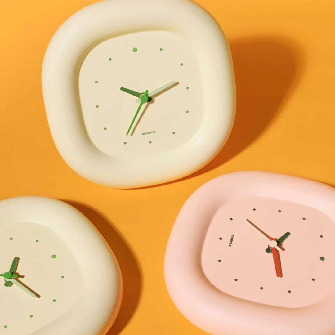 Puffy Bubble ABS Table Clock