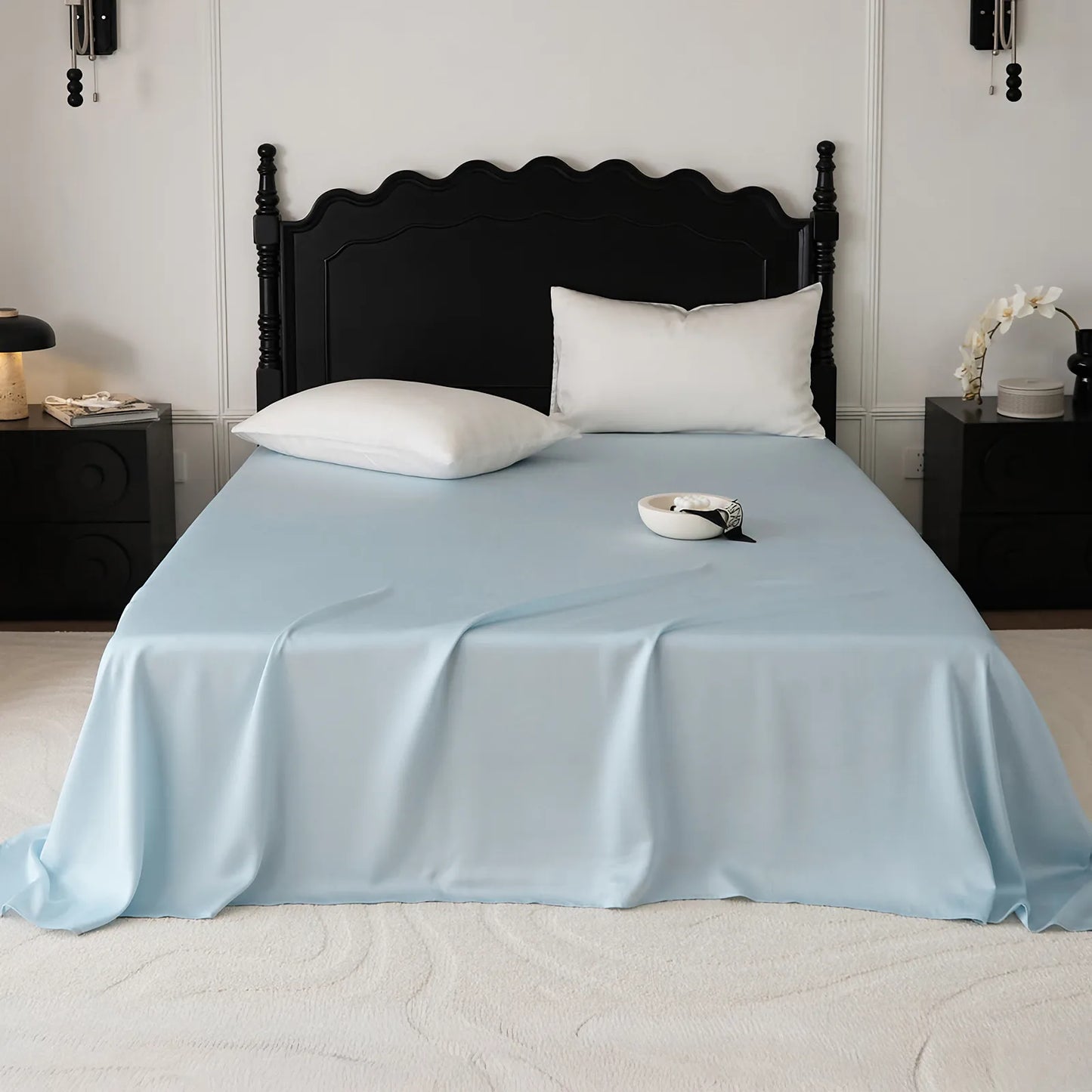 Calming Solid Cooling Tencel Sheet Set
