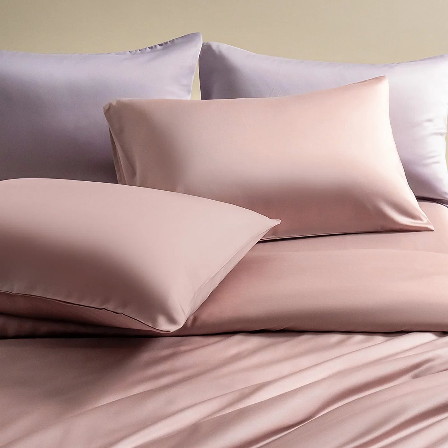 Calming Two-Tone Cooling Tencel Pillowcase