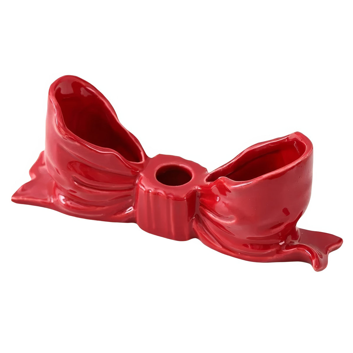 Bougeoir en céramique en forme d'arc