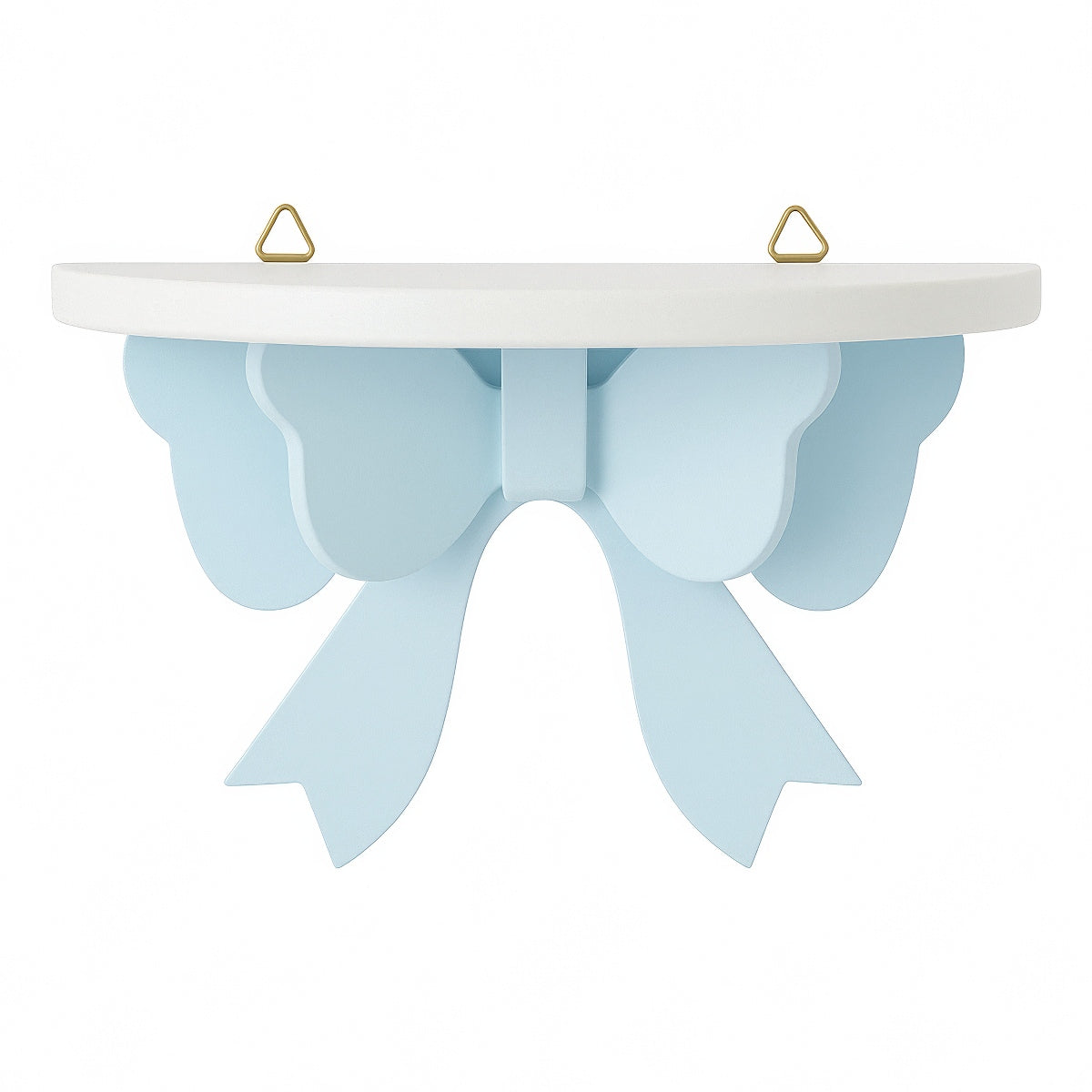 Coquette Bow-Shaped Wooden Shelf