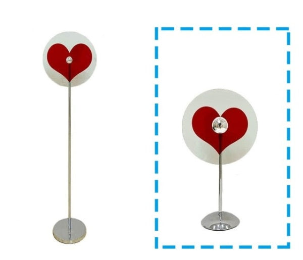 Lampe de projection en forme de cœur