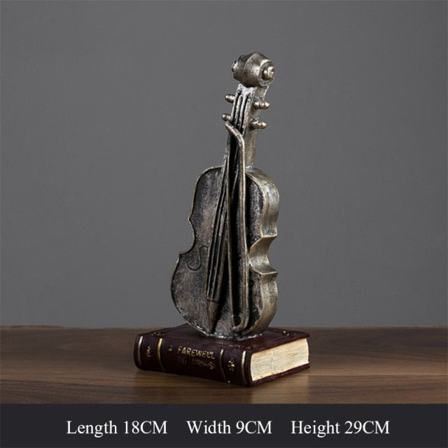 Retro klassische Musikinstrumente Ornament