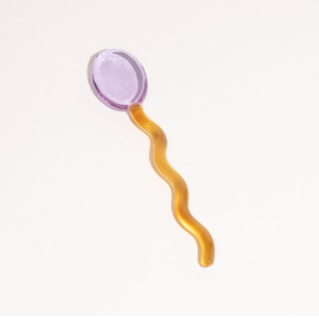 Verre à cocktail torsadé