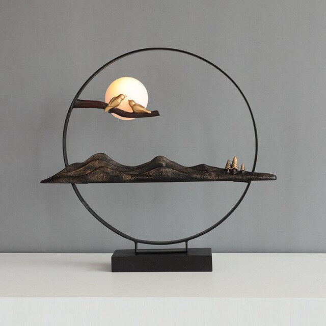 Dekorative Wohlstandshirschfiguren