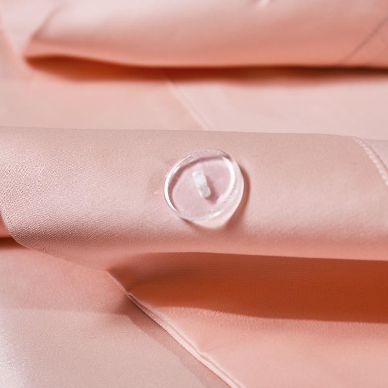 Manya Mocha Rose Reversible Egyptian Cotton Silk Bedding Set
