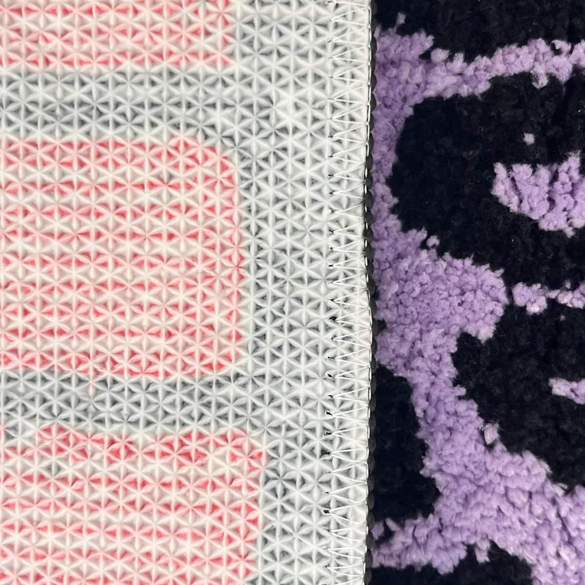 Purple Magic Ball Cute Accent Rug