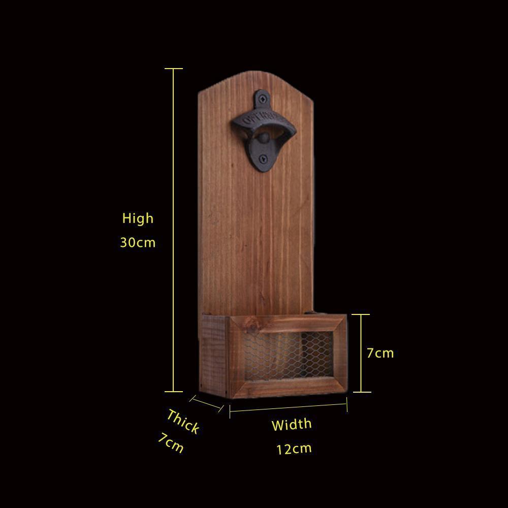 Bottle Opener and Magnetic Bottle Cap Catch kitchen Kitchen & Dining