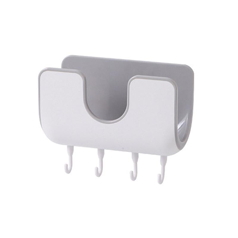 Punch-free Pot Lid Rack gray kitchen Kitchen & Dining