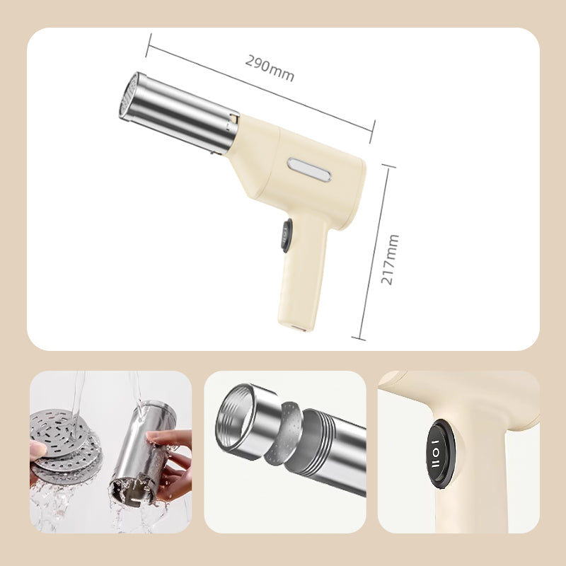 Household Electric cordless Pasta Maker Milky White (comes with 3 molds + cutter + measuring cup) 3 PCS(SAVE $30) Kitchen & Dining