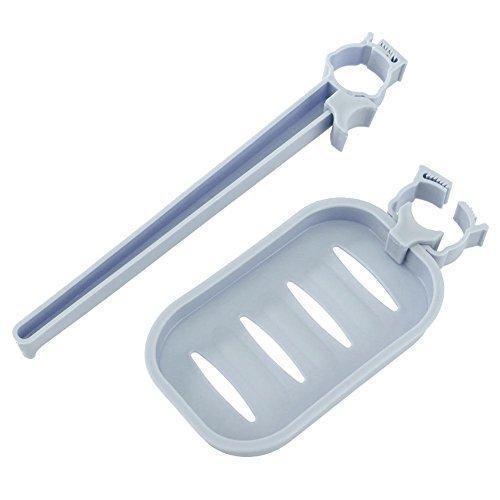 Hanging Storage Rack and Soap Holder(2 Set) 2 * Blue kitchen Kitchen & Dining storage