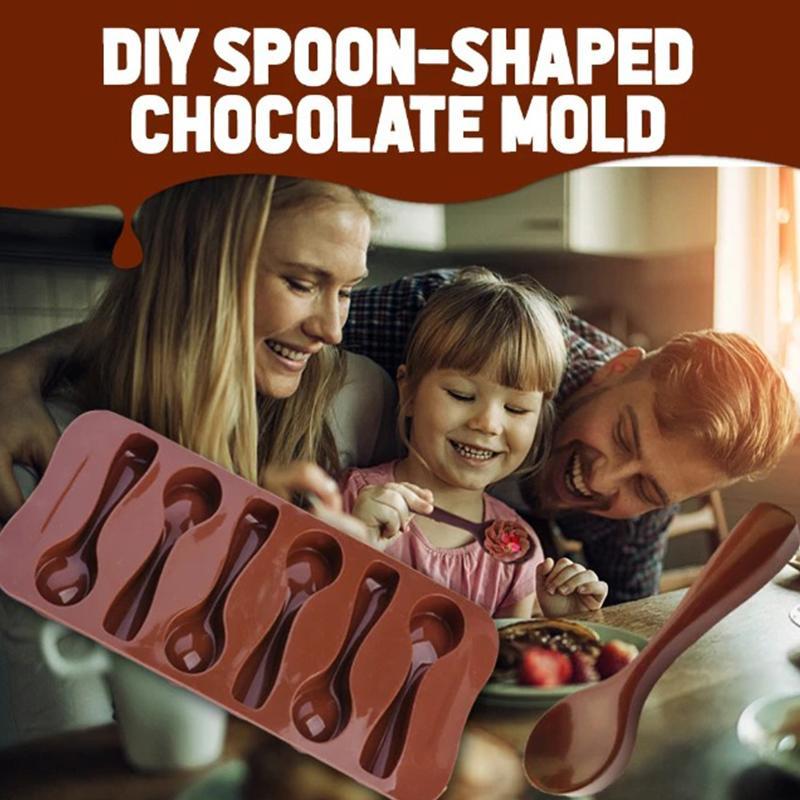 Chocolate Spoon Mold Kitchen Kitchen & Dining