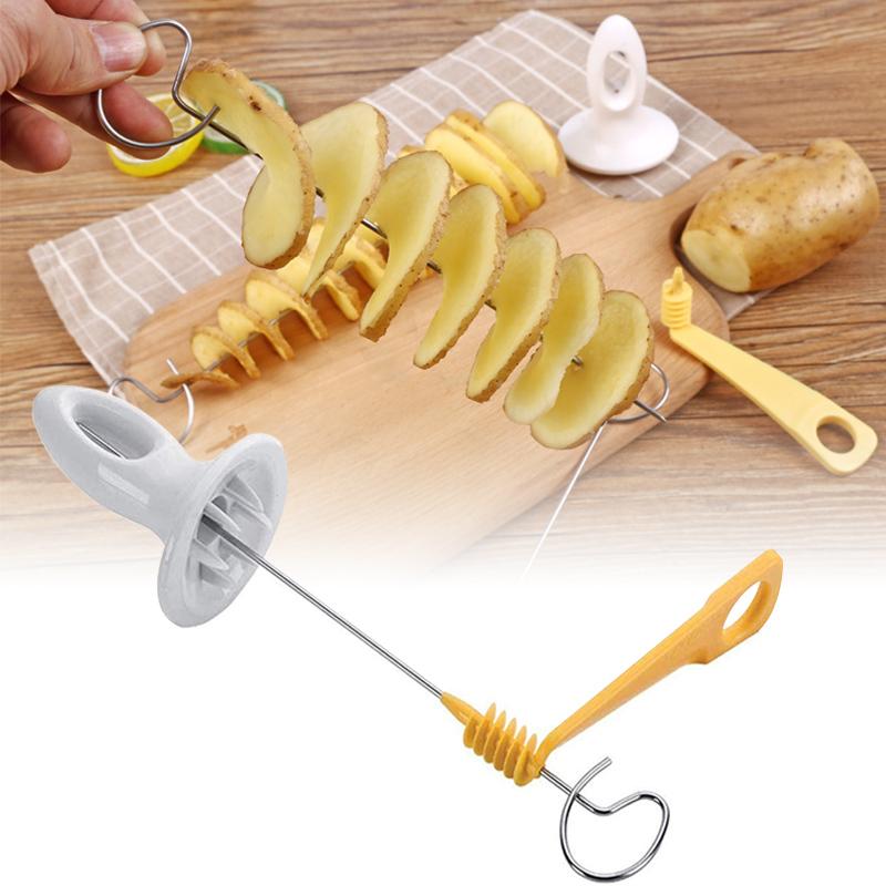 Potato Chips Spiral Cutter kitchen Kitchen & Dining