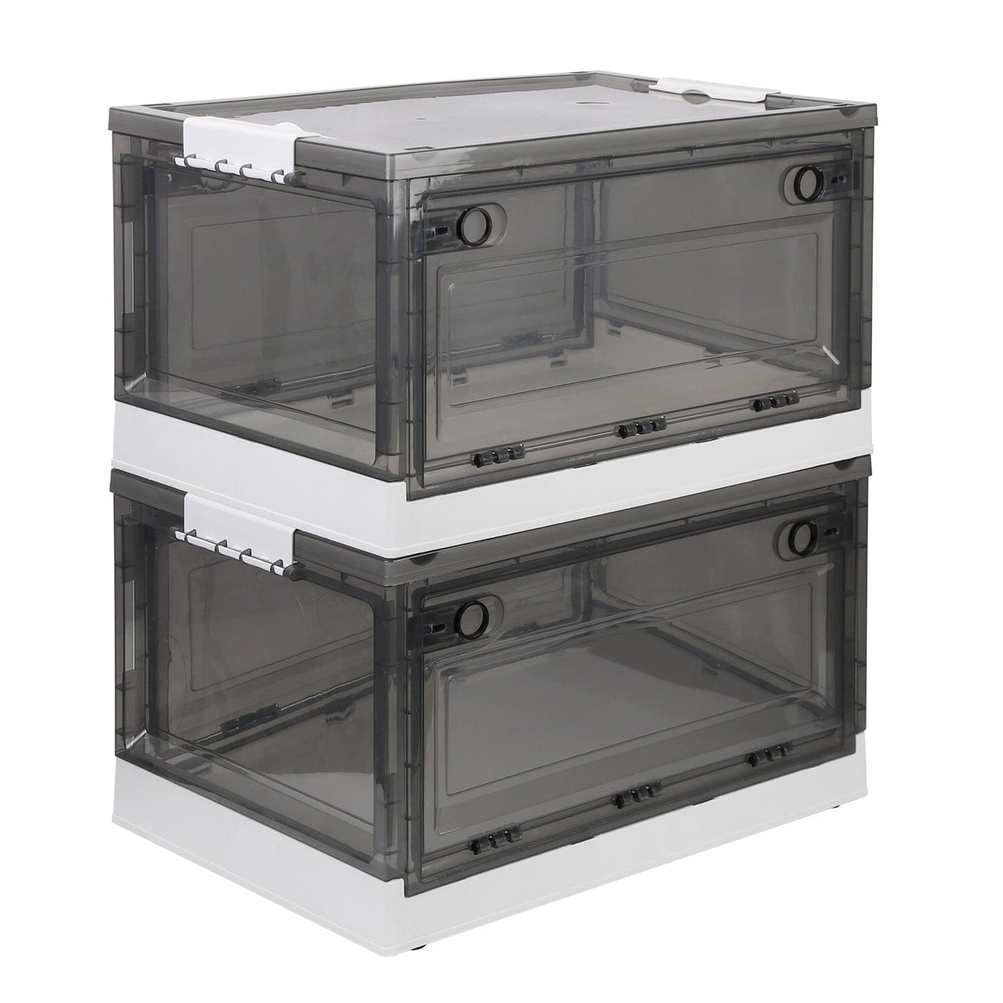 2-Pack: Foldable Storage Bins Collapsible Storage Box Organizer L __stock:50 Closet & Storage refund_fee:1800