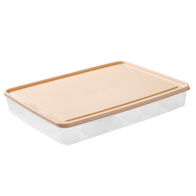 2-Pack: Refrigerator Egg Box Food Preservation Pink __stock:200 Kitchen & Dining refund_fee:800
