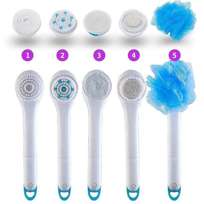 Spin Spa Body Brush, with 5 Attachments bathroom