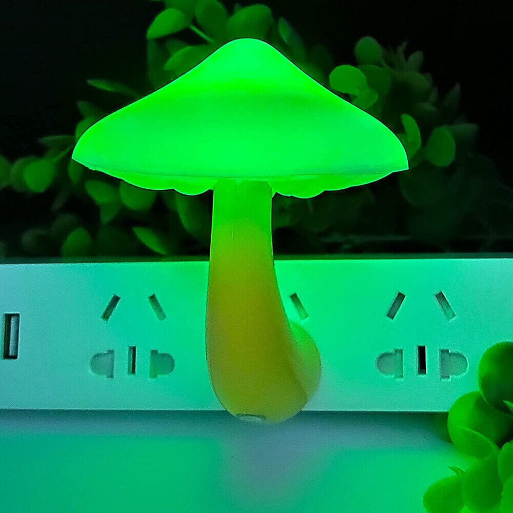 3-Pack: Mushroom Night Light with Dusk to Dawn Sensor __stock:200 Indoor Lighting refund_fee:800 Warranty