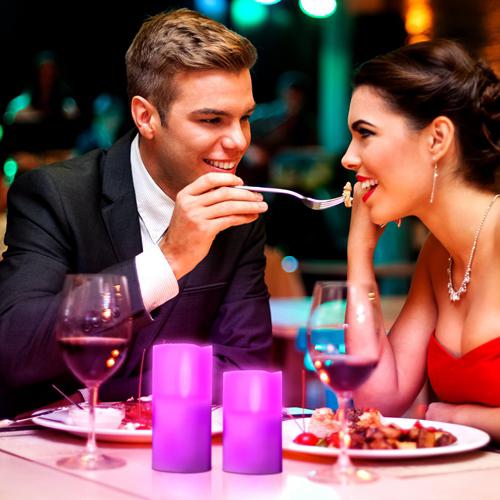 3-Piece: Flameless Votive Candles Indoor Lighting refund_fee:1200 Warranty