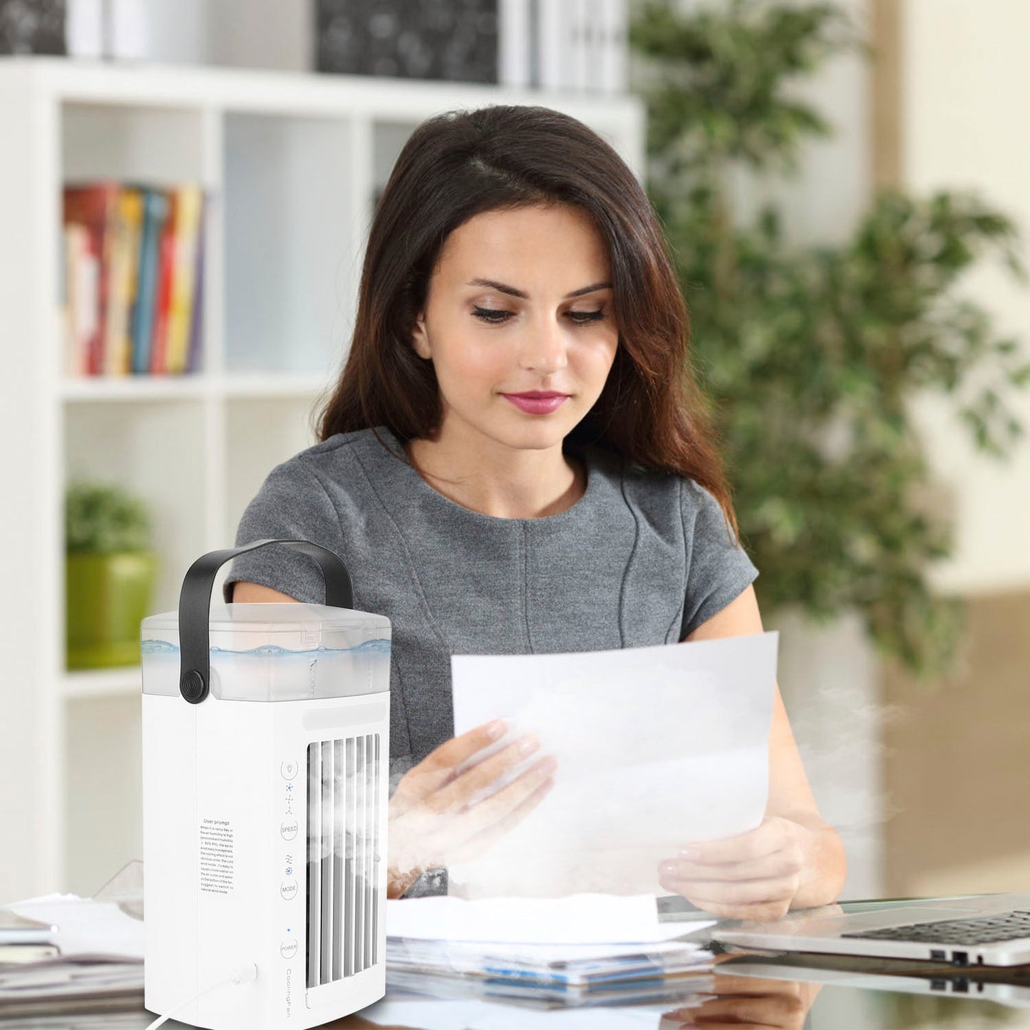 4-in-1 Evaporative Air Cooler Water Mist Cooling Fan __stock:50 Household Appliances refund_fee:1800 Warranty