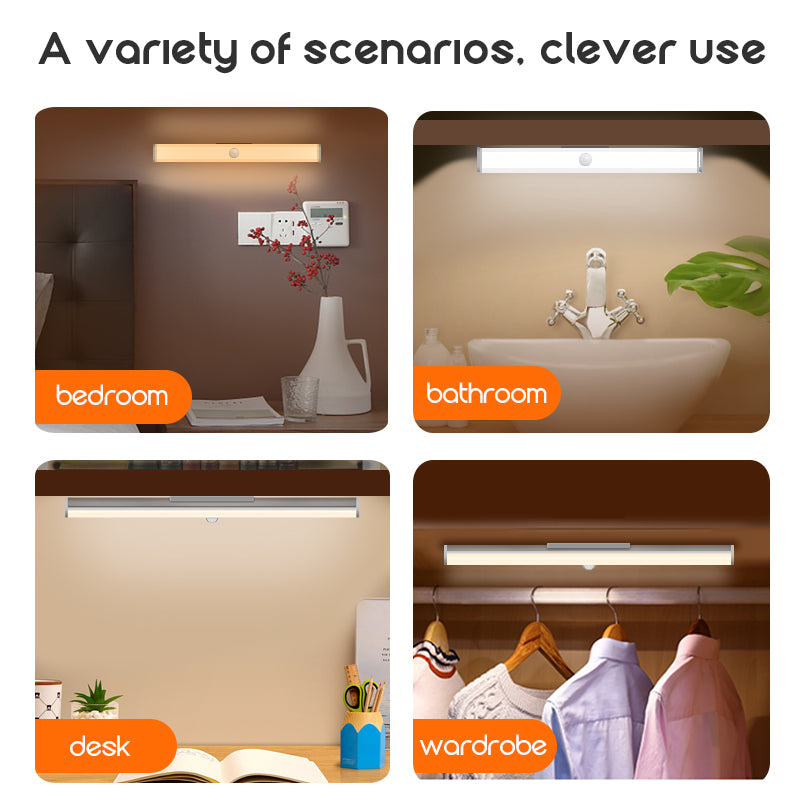 4-Pack: Stick Anywhere LED Motion Sensor Light __stock:500 Indoor Lighting refund_fee:1200 Warranty