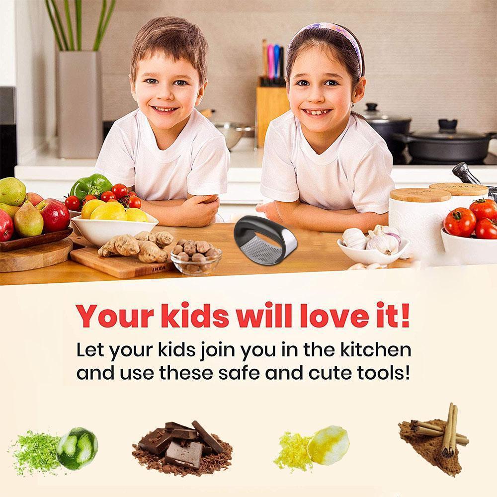 Premium Stainless Steel Garlic Press, Garlic Press Cooking Tool kitchen Kitchen & Dining