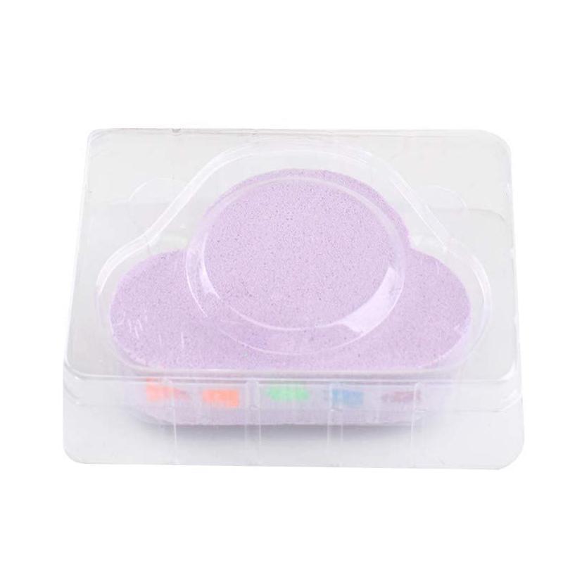 Rainbow Bath Bomb purple bathroom