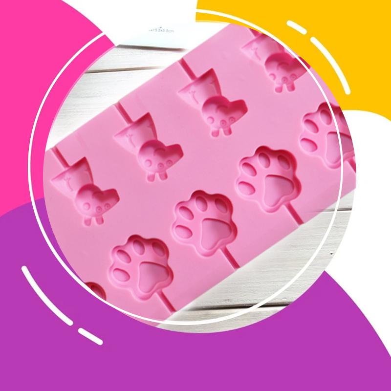 Lollipop Silicone Molds piggy+paw kitchen Kitchen & Dining